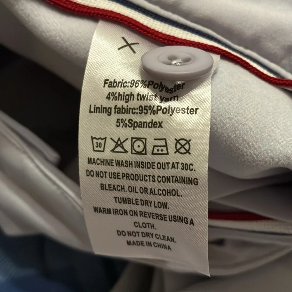 NWT Maelreg Men’s Performance Proflex Gray Pants 38 X 32 wicking sun smart